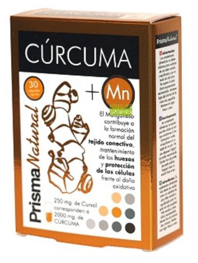 Prism Curcuma + magnesium 30 capsules 374 mg Prism Curcuma + magnesium 30 capsules 374 mg