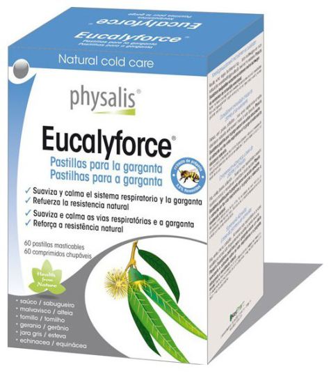 Eucalyforce 30 tablets Throat Eucalyforce 30 tablets Throat