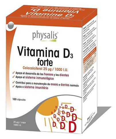 Vitamin D3 Forte 100 Capsules Vitamin D3 Forte 100 Capsules