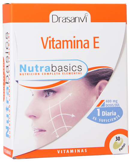 Vitamin E 30 pearls Nutrabasicos Vitamin E 30 pearls Nutrabasicos