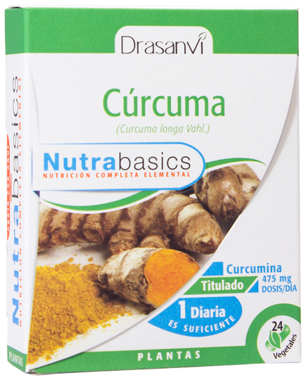 Turmeric 24 capsules Nutrabasicos Turmeric 24 capsules Nutrabasicos