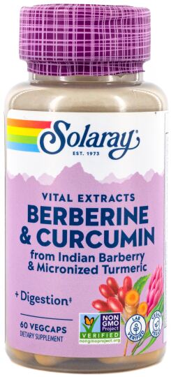 Berberine & Curcumin 600 mg 60 Cápsulas Vegetales Berberine & Curcumin 600 mg 60 Cápsulas Vegetales