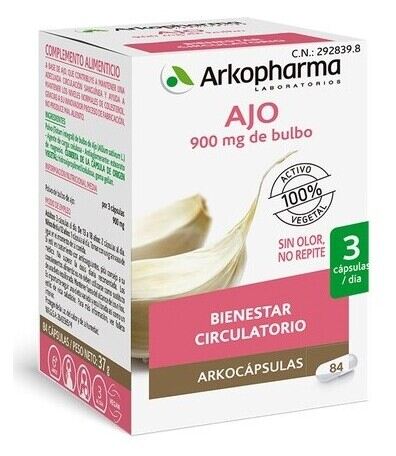 Arkocapsulas Ajo Cápsulas Arkocapsulas Ajo Cápsulas