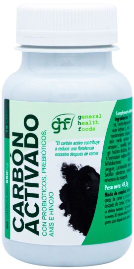 Carbón Probiótico 550 mg 60 Cápsulas Carbón Probiótico 550 mg 60 Cápsulas