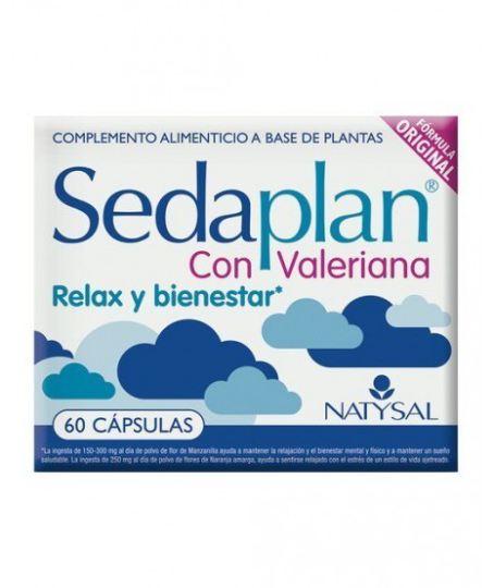 Sedaplan con Valeriana 40 Cápsulas Sedaplan con Valeriana 40 Cápsulas