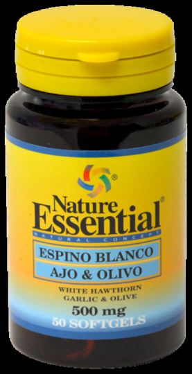 Hawthorn Garlic + Olive + 500 Mg. 50 Pearls Hawthorn Garlic + Olive + 500 Mg. 50 Pearls