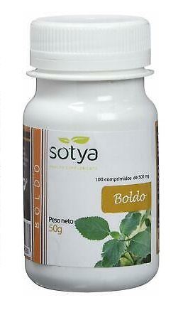 Boldo 500 mg 100 Tablets Boldo 500 mg 100 Tablets