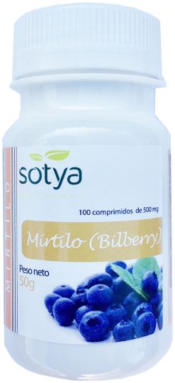 Mirtillo (blueberry) 50 mg 100 Tablets Mirtillo (blueberry) 50 mg 100 Tablets