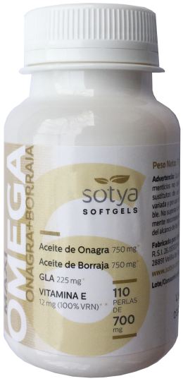 Evening Primrose and Borage 110 Capsules Evening Primrose and Borage 110 Capsules