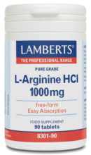 L-Arginine HCl 90 Tablets 1000 mg L-Arginine HCl 90 Tablets 1000 mg