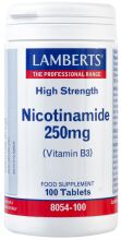 Nicotinamida 250 mg con Vitamina B3 100 Comprimidos Nicotinamida 250 mg con Vitamina B3 100 Comprimidos