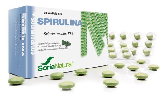 Spirulina 60 Tablets Spirulina 60 Tablets