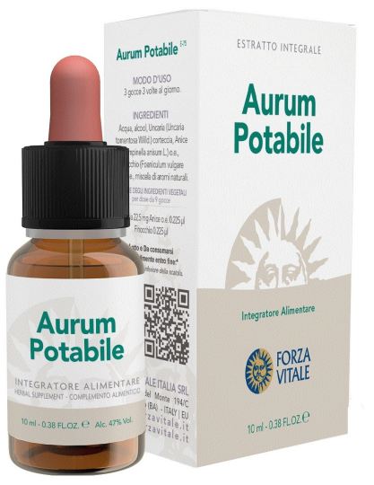 Aurum Potable Gold Spagyric Metal 10 ml Aurum Potable Gold Spagyric Metal 10 ml