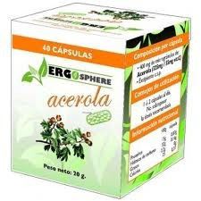 Acerola Ergosphere 40Cap. Acerola Ergosphere 40Cap.