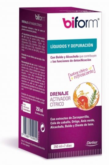 Citrus Activating Drainage without Fucus 250 ml Citrus Activating Drainage without Fucus 250 ml