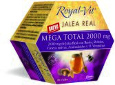 Royal Vit Jelly Mega Total 2000 mg 20 vials Royal Vit Jelly Mega Total 2000 mg 20 vials