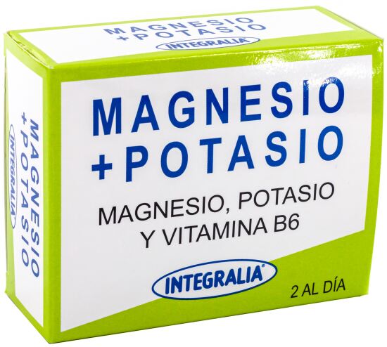 Magnesio + Potasio + Vitamina B6 60 Cápsulas Magnesio + Potasio + Vitamina B6 60 Cápsulas