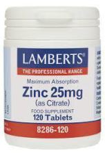 Zinc 25 mg mineral daily intake 2120 tablets Zinc 25 mg mineral daily intake 2120 tablets
