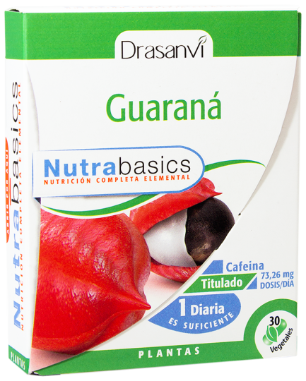 Nutrabasics - Guarana 30 Capsules Nutrabasics - Guarana 30 Capsules