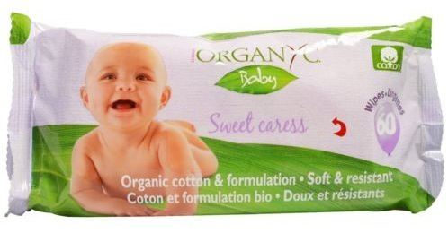 Organic Wet Wipes 60 units Organic Wet Wipes 60 units