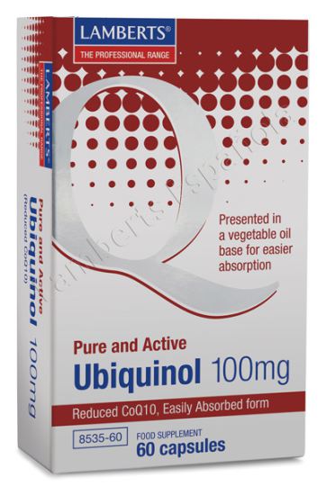 Pure and active Ubiquinol co Q10 100 mg Pure and active Ubiquinol co Q10 100 mg