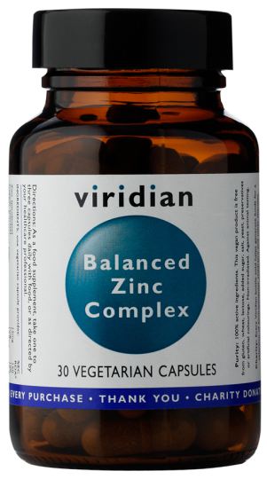 Zinc complex balanced 30 Vegetable Capsules Zinc complex balanced 30 Vegetable Capsules