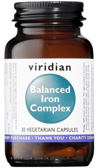Iron Complex Vegetable Capsules balanced 30 Iron Complex Vegetable Capsules balanced 30