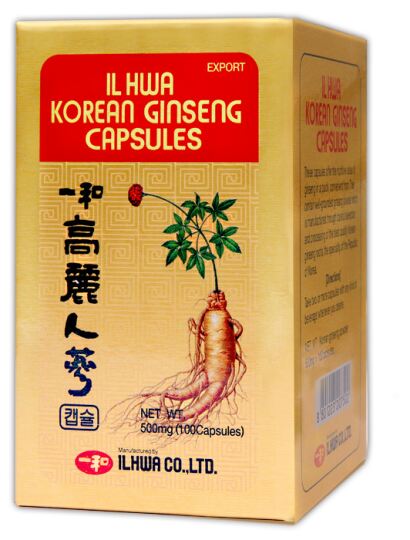 Ginseng Il Hwa Cápsulas Ginseng Il Hwa Cápsulas
