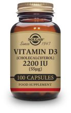 Vitamin D3 2200 ui (55 μg) (Cholecalciferol) 100 Capsules Vitamin D3 2200 ui (55 μg) (Cholecalciferol) 100 Capsules