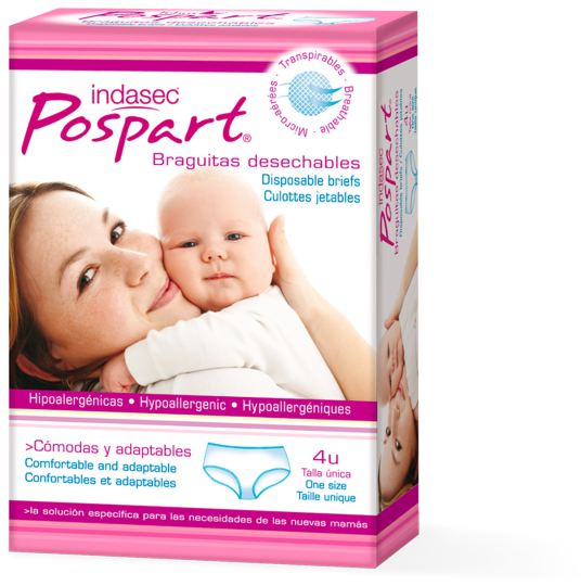 Disposable Pospart Panties 4 units Disposable Pospart Panties 4 units