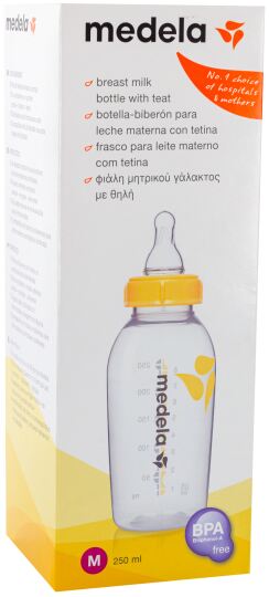 Bottle-Feeding Bottle 250 ml ConTetina Medium Flow Bottle-Feeding Bottle 250 ml ConTetina Medium Flow
