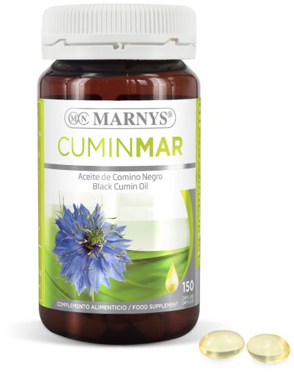 Marnys Cuminmar Black Cumin Oil 150 capsules x 500 mg