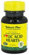 Folic Acid Hearts 90 Comp. Folic Acid Hearts 90 Comp.