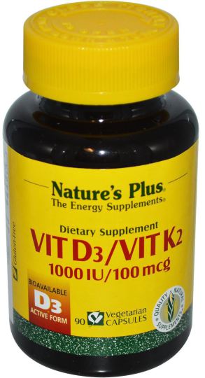 Vitamin D3 Vitamin K2 90 Capsules Vitamin D3 Vitamin K2 90 Capsules