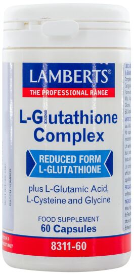 L-Glutationa Complex Aminoácidos en Forma Libre 60 Cápsulas L-Glutationa Complex Aminoácidos en Forma Libre 60 Cápsulas
