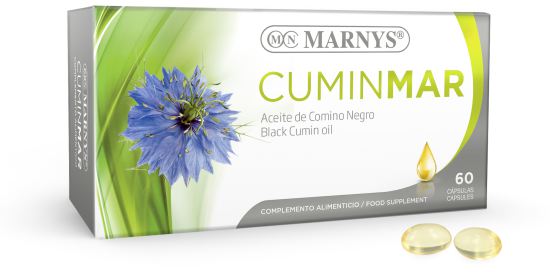 Cuminmar Black Cumin Oil 60 capsules x 500 mg Cuminmar Black Cumin Oil 60 capsules x 500 mg