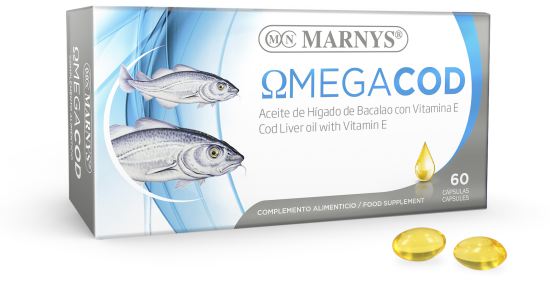 Omegacod Cod Liver Oil 60 pearls x 510 mg Omegacod Cod Liver Oil 60 pearls x 510 mg