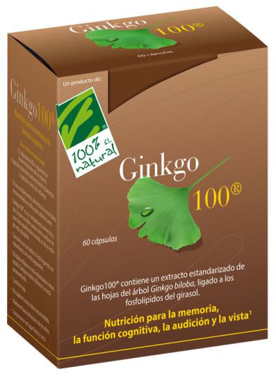 Ginkgo 100 with 60 Capsules Ginkgo 100 with 60 Capsules