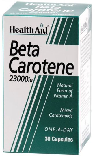 Beta-Carotene 23.000Ui 30cap. Health Aid Beta-Carotene 23.000Ui 30cap. Health Aid