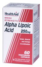 Alphalipoico Acid 60cap. Health Aid Alphalipoico Acid 60cap. Health Aid
