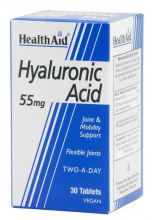 Hyaluronic Acid 55mg. 30comp. Health Aid Hyaluronic Acid 55mg. 30comp. Health Aid