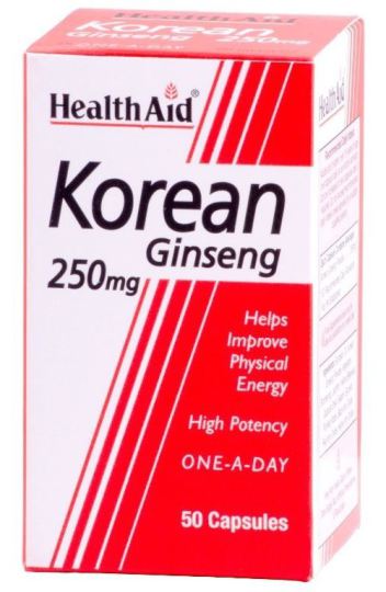 Korean Ginseng Root 50CAP. Health Aid Korean Ginseng Root 50CAP. Health Aid