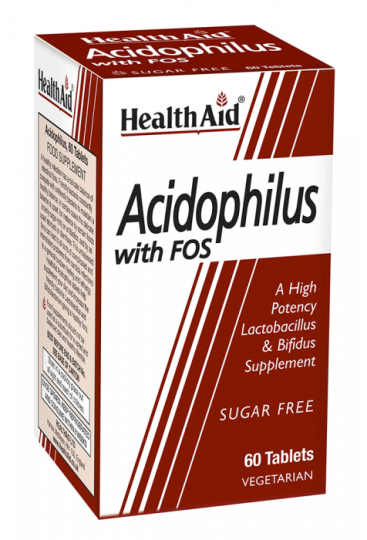 Acidophilus with FOS 60 Tablets Acidophilus with FOS 60 Tablets