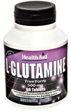 L-Glutamine 500mg. 60comp. Health Aid L-Glutamine 500mg. 60comp. Health Aid