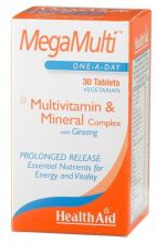 Megamulti With Ginseng 30comp. Health Aid Megamulti With Ginseng 30comp. Health Aid
