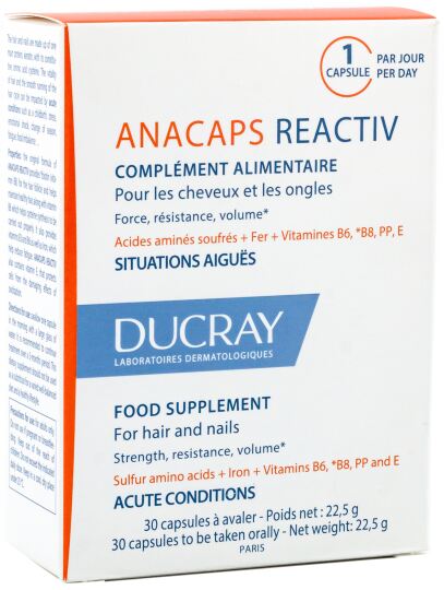Anacaps Reactive 30 C&aacute;psulas