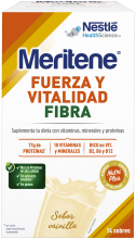 Meritene 14 U 35 G Fiber Vanilla Meritene 14 U 35 G Fiber Vanilla