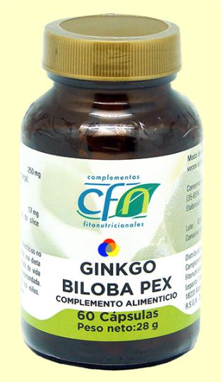 Ginkgo Biloba Pex 60 caps Ginkgo Biloba Pex 60 caps