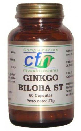 Ginkgo Biloba (24%) St 60 Cap. Ginkgo Biloba (24%) St 60 Cap.