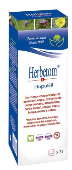 Herbetom 1 Hb Hepatico 250 ml Herbetom 1 Hb Hepatico 250 ml